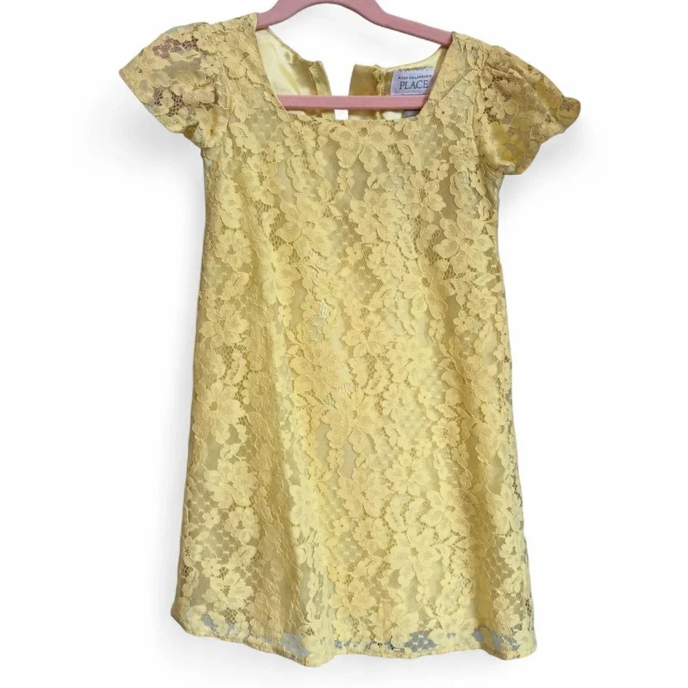 Girls Lace Ruffle Shift Dress Bundle 5T NEW Children’s place